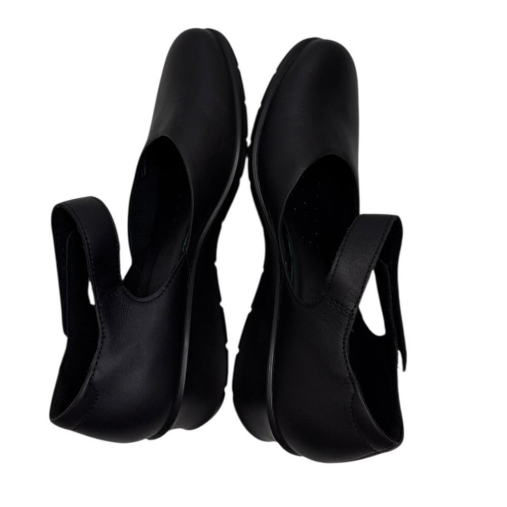 ECCO Black Felicia Mary Jane Wedge Shoe SZ 39 - Picture 8 of 9